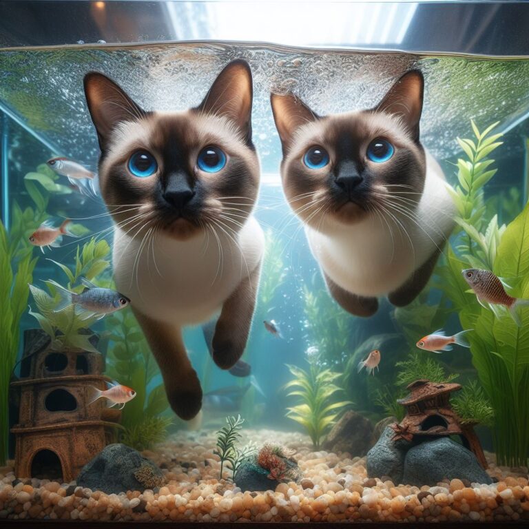 Do Siamese Cats Like Water ? Breed Temperament Revealed
